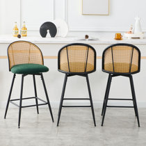 Round back paige upholstered barstool hot sale